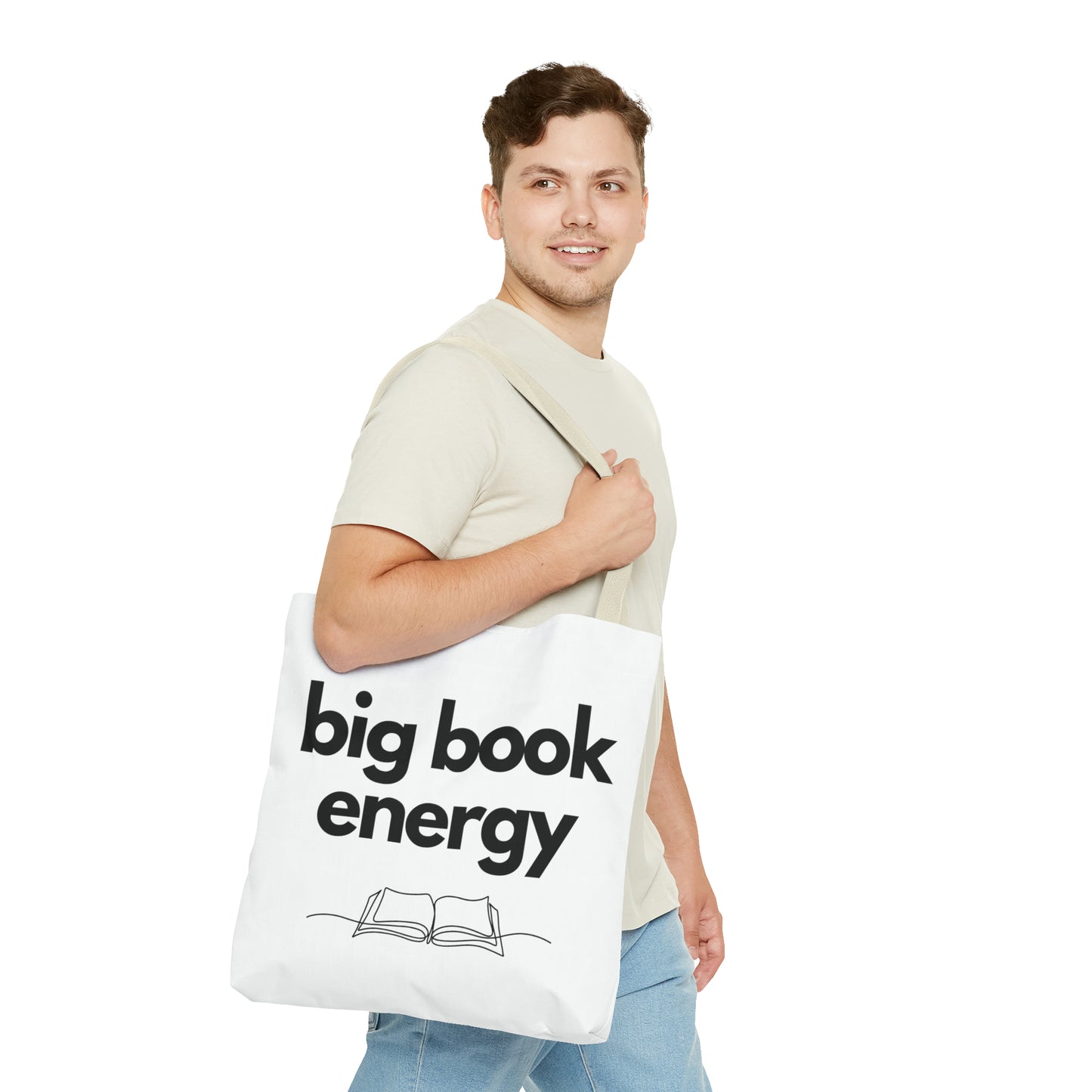 Big Book Energy Tote Bag