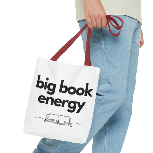 Big Book Energy Tote Bag
