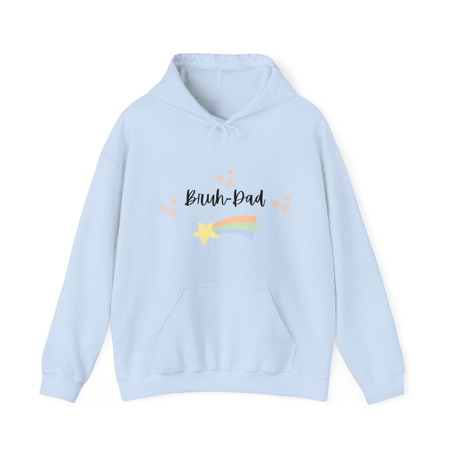 Funny Parenting Bruh-Dad Hooded Sweatshirt