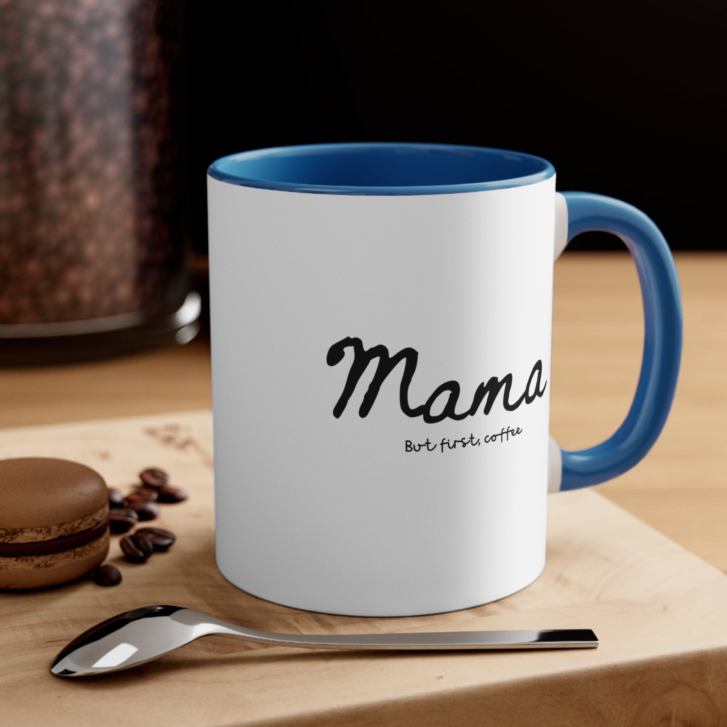 Mama, But First, Coffee Accent Coffee Mug, 11oz