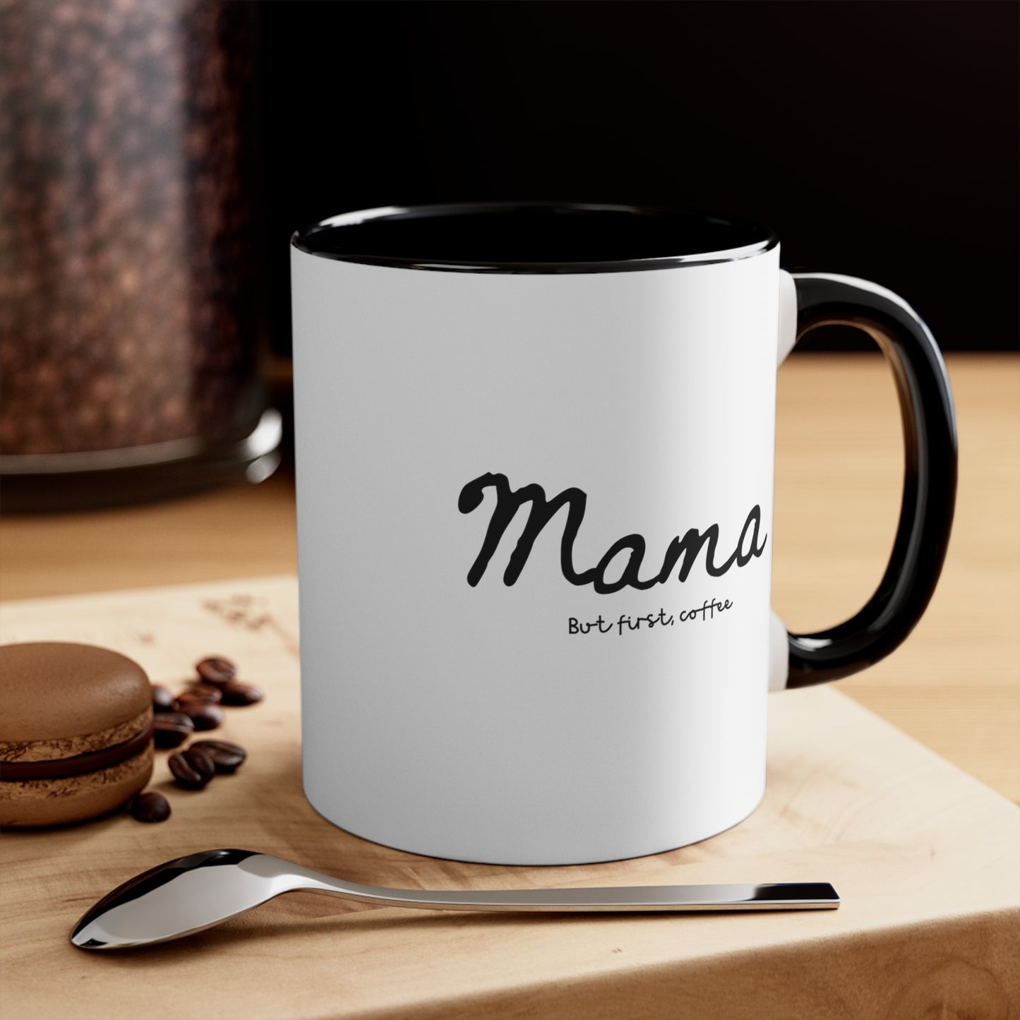 Mama, But First, Coffee Accent Coffee Mug, 11oz