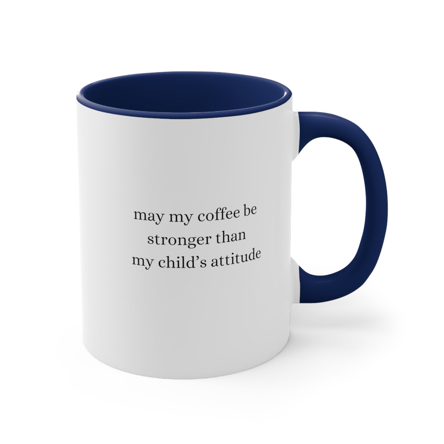 Funny Parenthood Colorful Accent Coffee Mug, 11oz