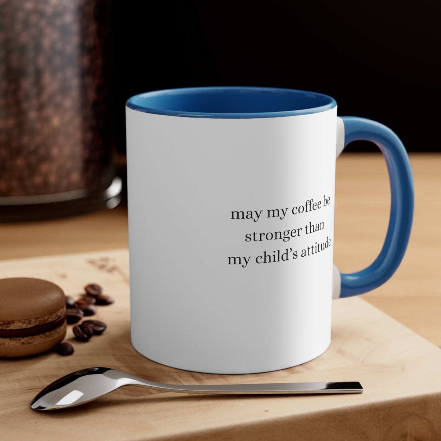 Funny Parenthood Colorful Accent Coffee Mug, 11oz